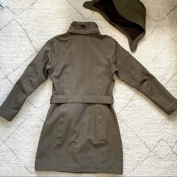 Columbia Titanium Waterproof Belted Jacket with Detachable Hood Size S - Picture 14 of 14